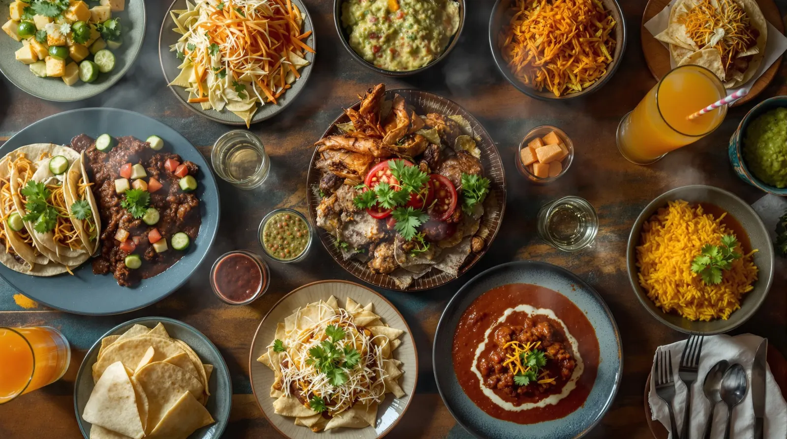 A full Mexican feast